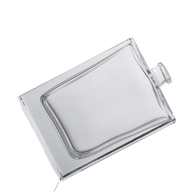 100ml Elegant Ceramic Perfume Bottle – Customizable & Refillable, Crystal Clear - Image 4