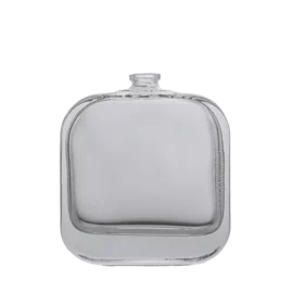 Luxury 100ml Perfume Bottle – Matte Glass with Custom Logo, Rectangular Design & Cork Closure