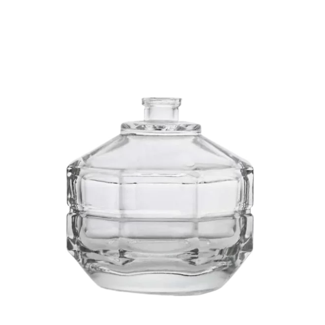 90ml Super Flint Glass Perfume Bottle – Customizable Design with Spray and Decals