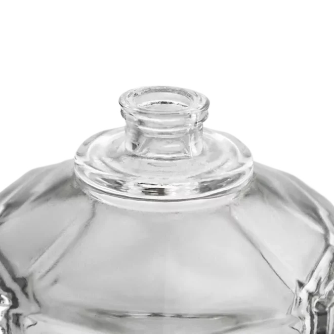 90ml Super Flint Glass Perfume Bottle – Customizable Design with Spray and Decals - Image 2