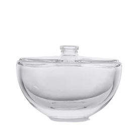 Premium Refillable Perfume Bottle with Custom Logo – Elegant Flat Shoulder Shape