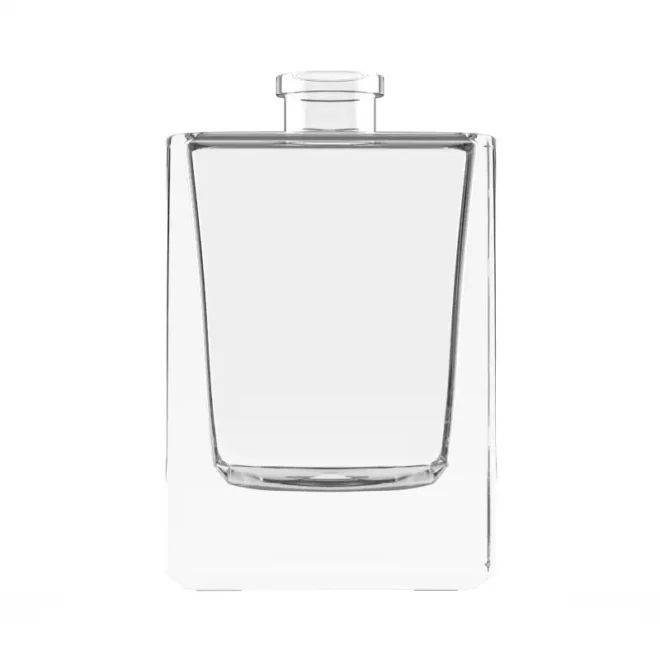 Premium 30ml Square Perfume Bottle – Stopper Seal for High-End Fragrance Packaging