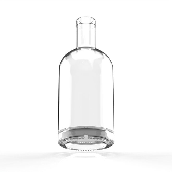 1L Empty Glass Vodka Bottles in Bulk – Heavy Base Liquor Bottles for Whiskey & Spirits - Image 2