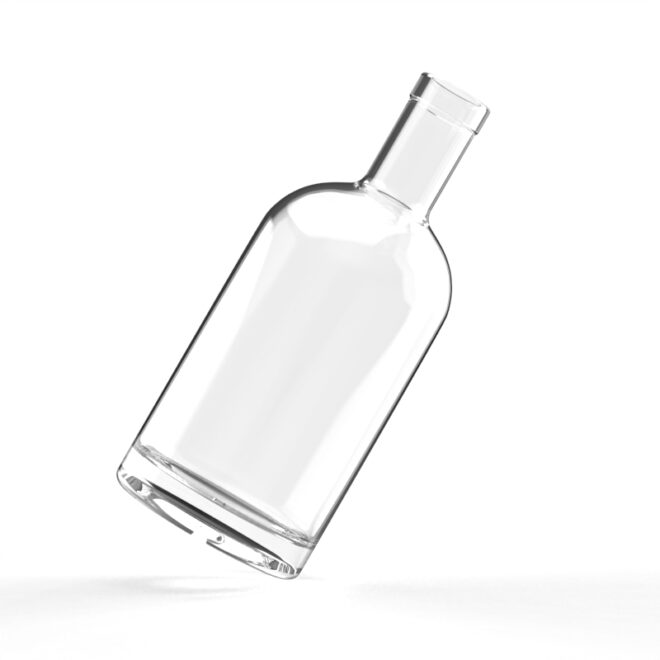 1L Empty Glass Vodka Bottles in Bulk – Heavy Base Liquor Bottles for Whiskey & Spirits - Image 3