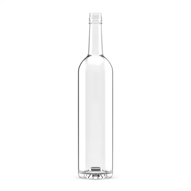 700ml Round Liquor Bottle with Screw Cap – Premium Packaging for Spirits