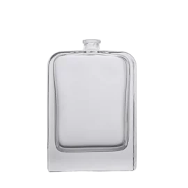 Premium Custom 50ml & 100ml Transparent Rectangular Glass Perfume Bottles