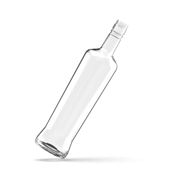 700ml Clear Glass Bottle – Smooth Finish, Tall Design for Liquor and Spirits - Image 3