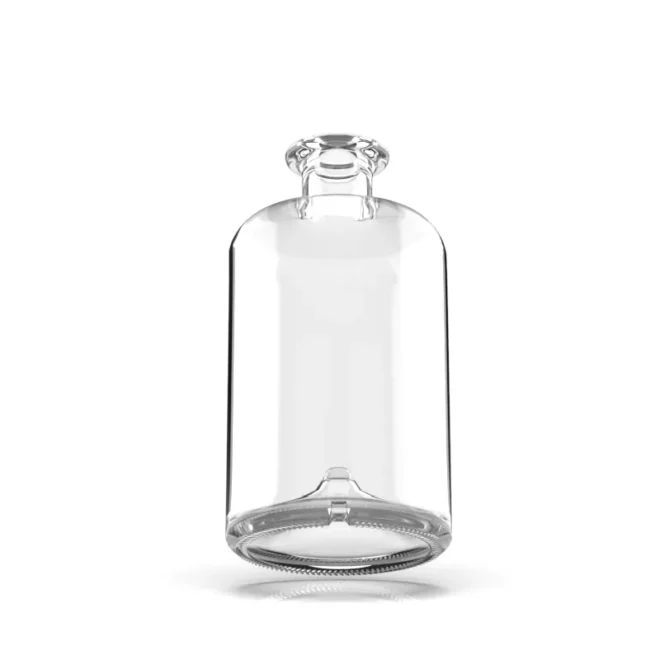 Premium 500ml Transparent Glass Bottle with Cork Stopper – Reusable & Eco-Friendly - Image 2