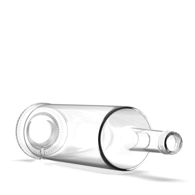 Custom 750ml Square Glass Bottle – Premium Crystal Clear Design - Image 5