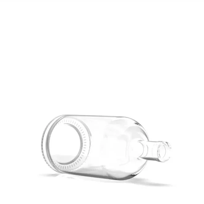 750ml Round Glass Bottle for Liquor – Heavy Base, Crystal Clear Finish for Whiskey, Vodka & Rum - Image 5