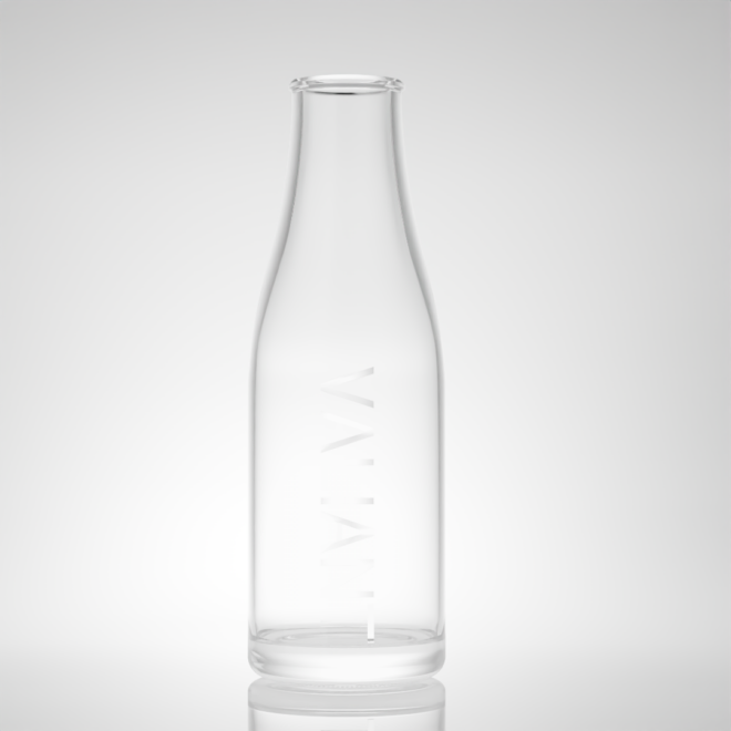 500ml Custom Glass Water Bottle – Sleek Design with Personalized Logo