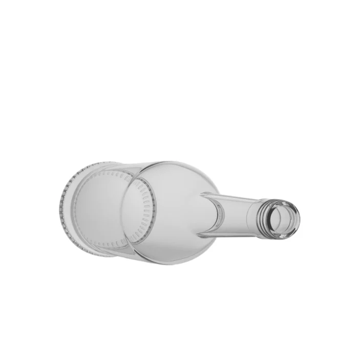 Premium 750ml Round Glass Bottle – Ideal for Whiskey, Vodka, and Spirits - Image 2