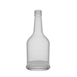 Premium 750ml Round Glass Bottle – Ideal for Whiskey, Vodka, and Spirits