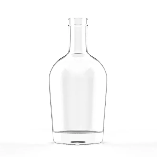 750ml Custom Glass Liquor Bottles with Cork – Perfect for Whiskey, Vodka, Rum & Tequila
