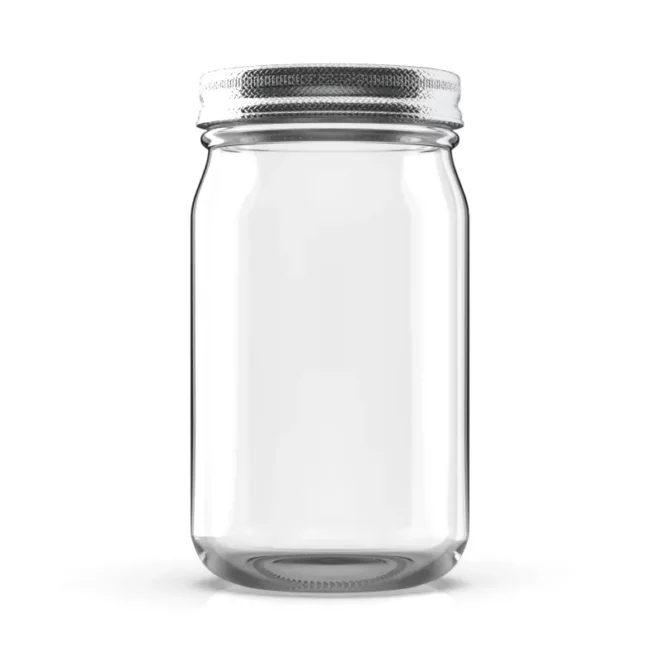 350ml Round Glass Food Storage Jars with Sealed Lids – Ideal for Honey, Sauces & Preserves