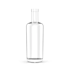Wholesale 700ml Round Glass Vodka Bottle – Cork Top Spirit Bottle Manufacturer