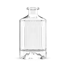 Premium 700ml Round Glass Liquor Bottle with Cork – Custom Packaging for Alcohol Brands