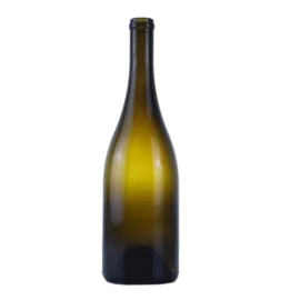 Premium Amber 750ml Glass Wine Bottle – Bordeaux Style with Traditional Cork Closure