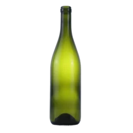 750ml Amber Glass Bordeaux Wine Bottle with Cork Top – Custom Packaging for Premium Wines