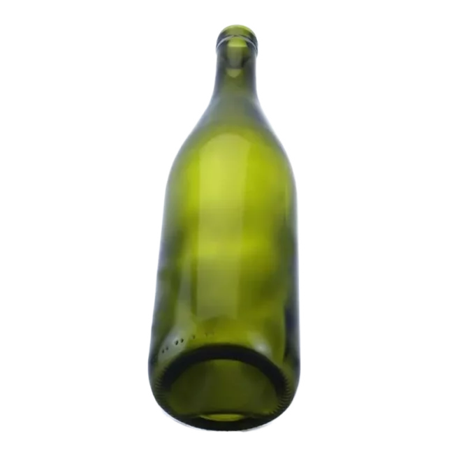 750ml Amber Glass Bordeaux Wine Bottle with Cork Top – Custom Packaging for Premium Wines - Image 2