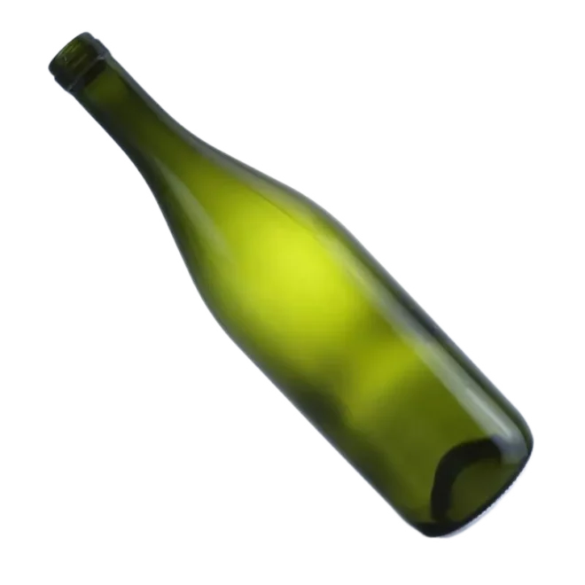 750ml Amber Glass Bordeaux Wine Bottle with Cork Top – Custom Packaging for Premium Wines - Image 3