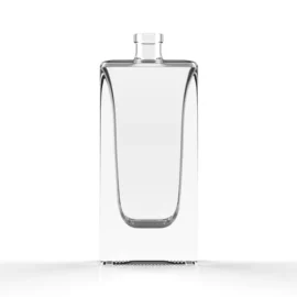 30ml Luxury Custom Perfume Glass Bottle with Elegant Aluminum Cap
