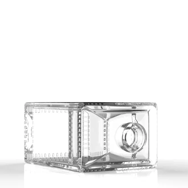 Bulk 40ml Custom Square Glass Atomizer Bottles – Ideal for Perfume & Fragrance Packaging - Image 4