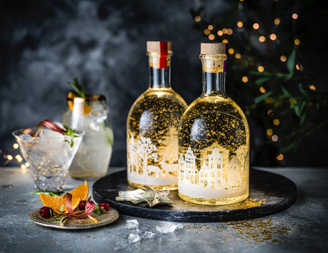 M&S launches LIGHT UP gin liqueur bottles for Christmas