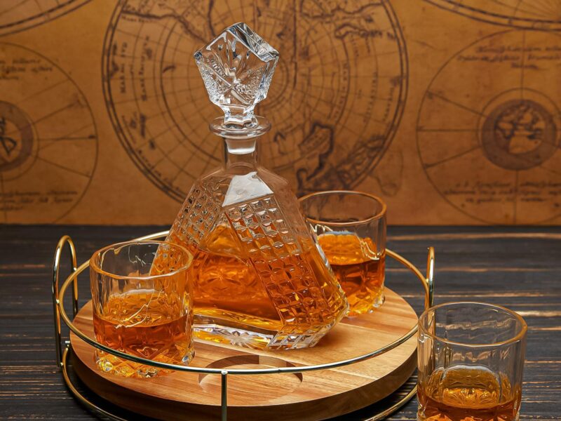 Clear vs Colored Glass for Whiskey Bottles