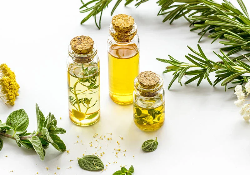 Herb-Infuser glass Bottles