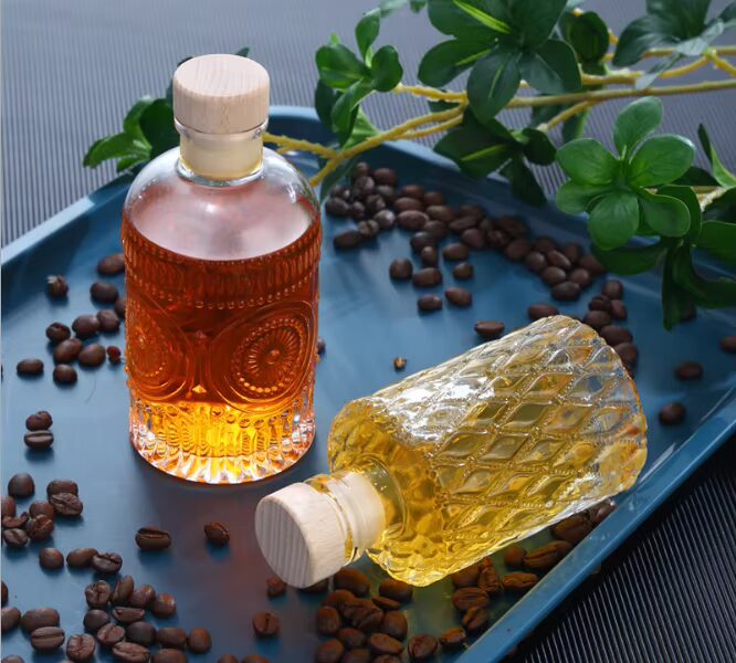 Glass Bottles with Cork