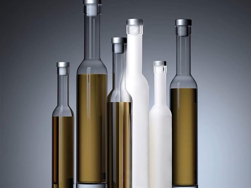 Long Neck Glass Bottle