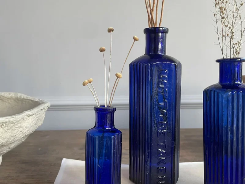 Blue Glass Bottle