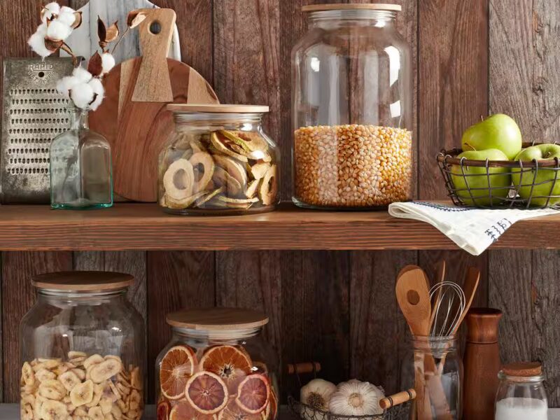 Mason Glass Jars with Lids