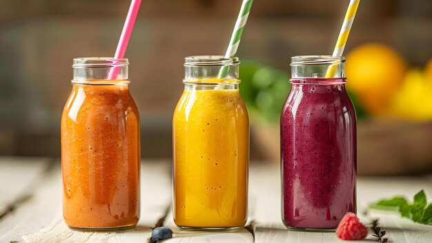 Smoothie Glass Bottle
