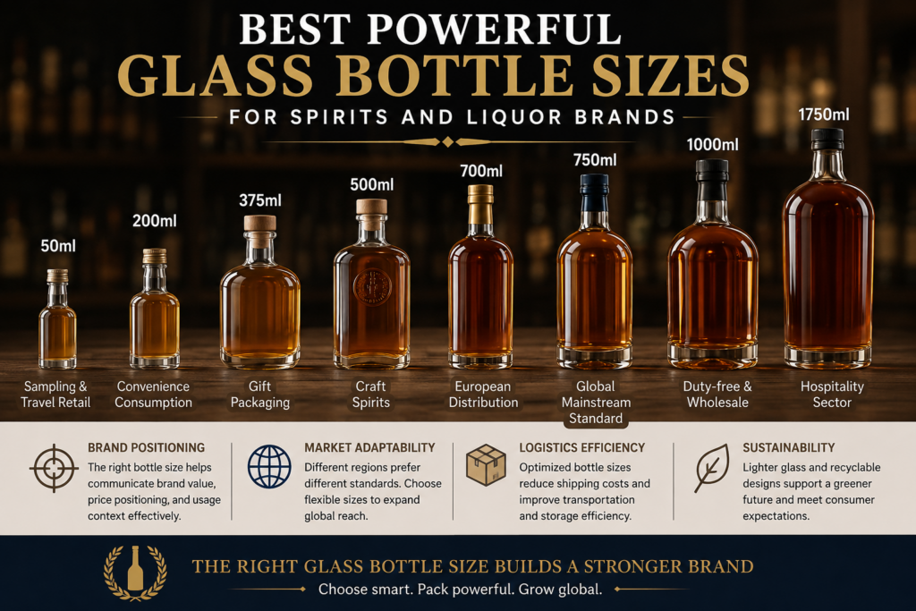 Glass Bottle Sizes