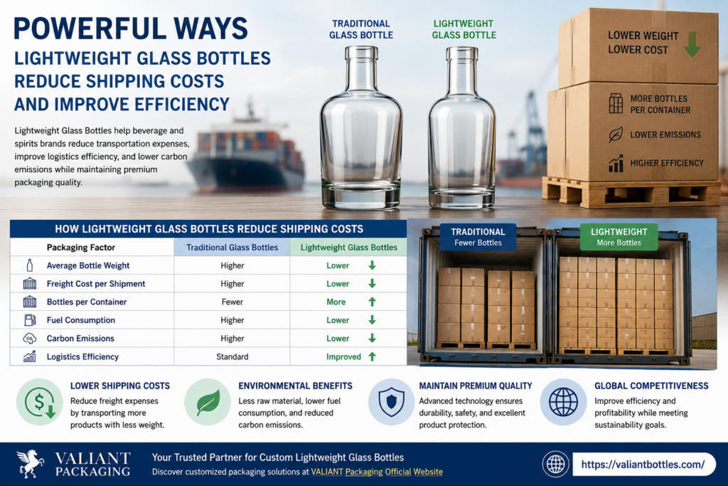 Lightweight Glass Bottles